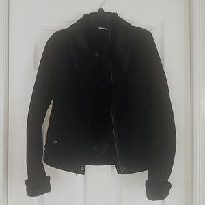 Harley Davidson Suede/Faux Jacket